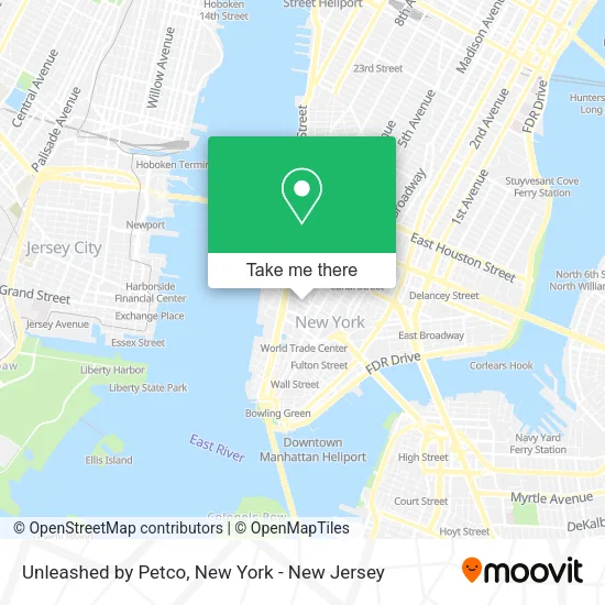 Unleashed by Petco map