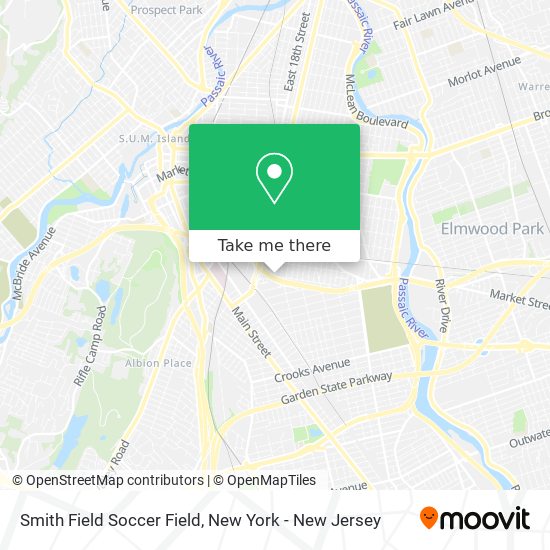 Mapa de Smith Field Soccer Field