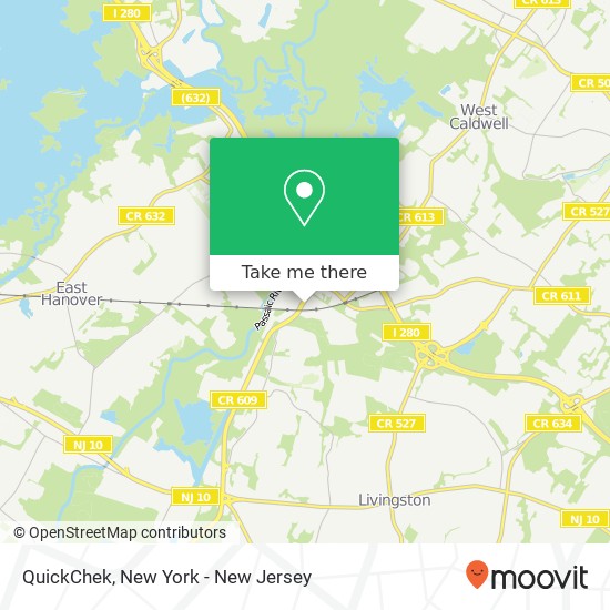 QuickChek map