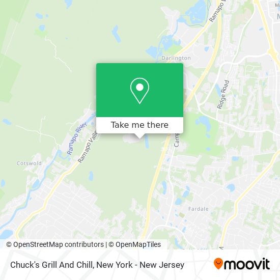 Mapa de Chuck's Grill And Chill
