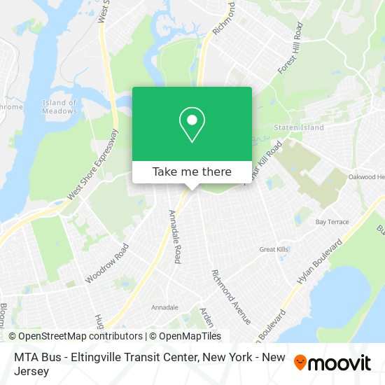 MTA Bus - Eltingville Transit Center map