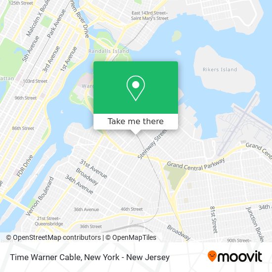 Time Warner Cable map