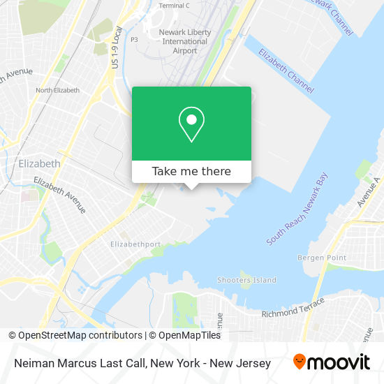 Mapa de Neiman Marcus Last Call