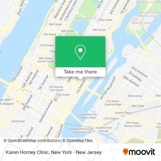 Karen Horney Clinic map