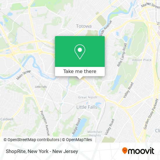 ShopRite map