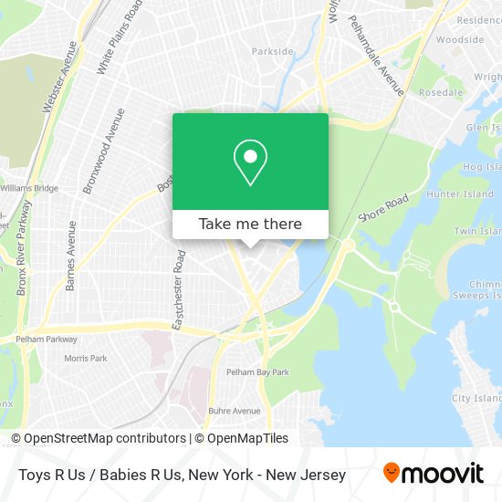 Toys R Us / Babies R Us map