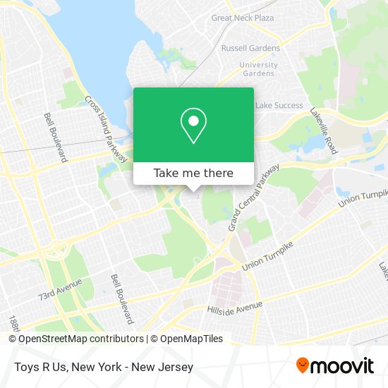 Toys R Us map