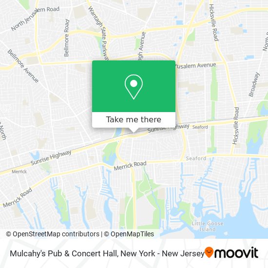 Mapa de Mulcahy's Pub & Concert Hall