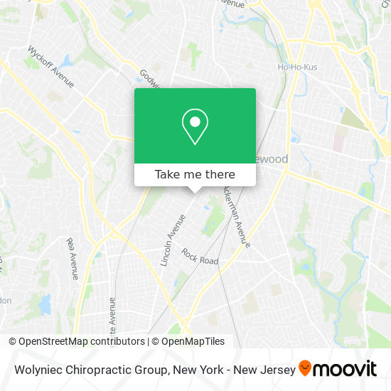 Mapa de Wolyniec Chiropractic Group