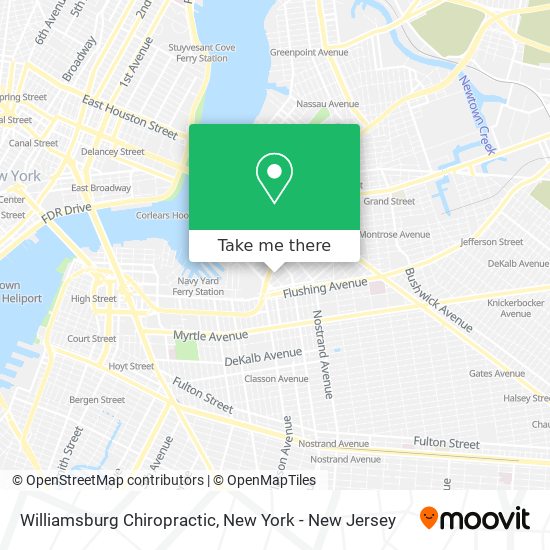 Mapa de Williamsburg Chiropractic