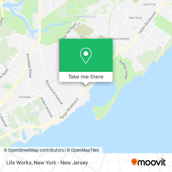 Life Works map