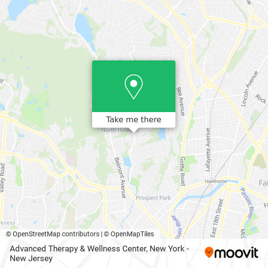 Mapa de Advanced Therapy & Wellness Center