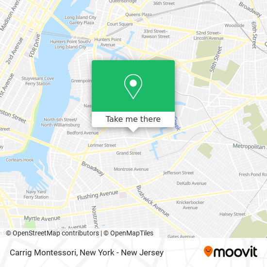 Mapa de Carrig Montessori