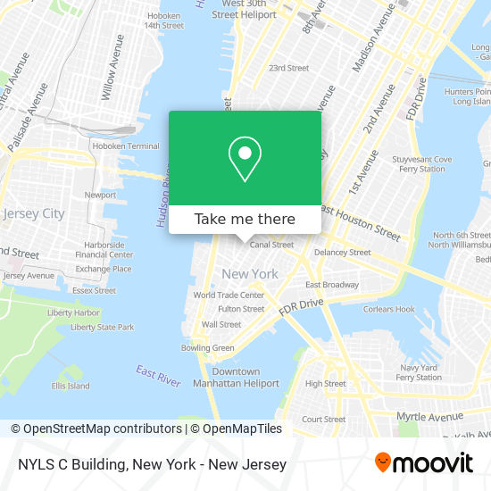 NYLS C Building map