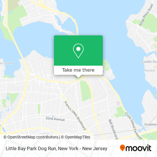 Mapa de Little Bay Park Dog Run