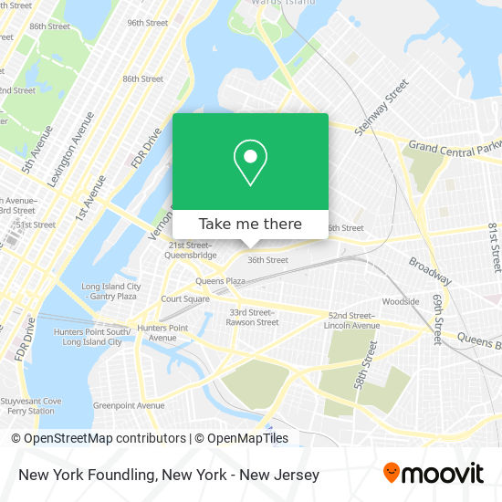 Mapa de New York Foundling