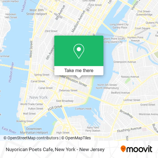 Nuyorican Poets Cafe map