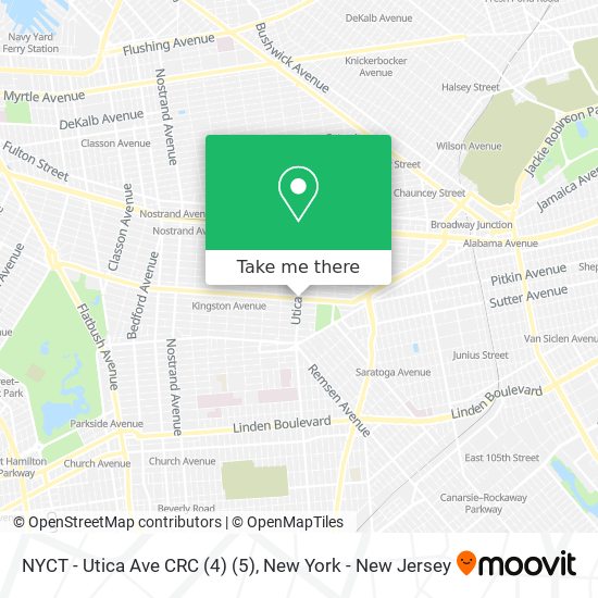 Mapa de NYCT - Utica Ave CRC (4) (5)