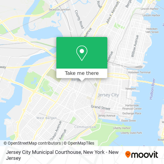 Mapa de Jersey City Municipal Courthouse