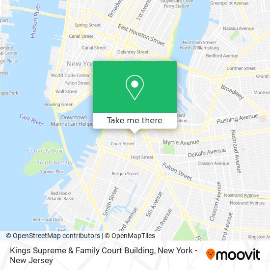 Mapa de Kings Supreme & Family Court Building