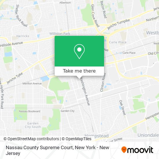 Mapa de Nassau County Supreme Court