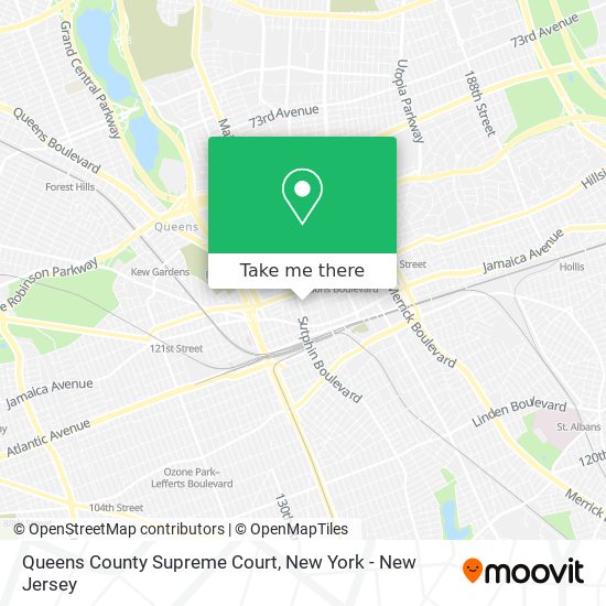 Mapa de Queens County Supreme Court