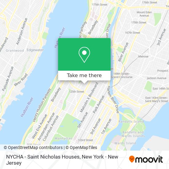 NYCHA - Saint Nicholas Houses map