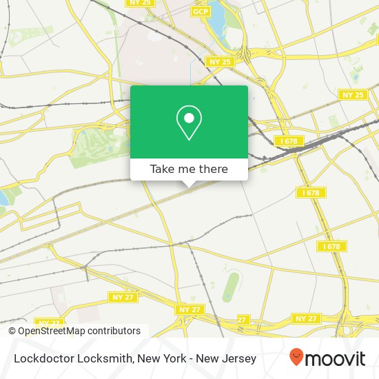 Lockdoctor Locksmith map