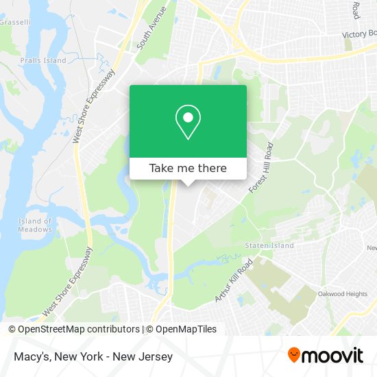 Macy's map