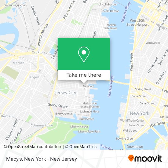 Macy's map