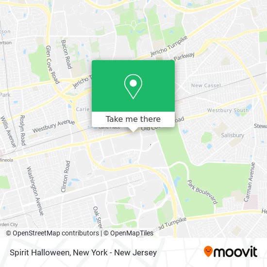 Spirit Halloween map