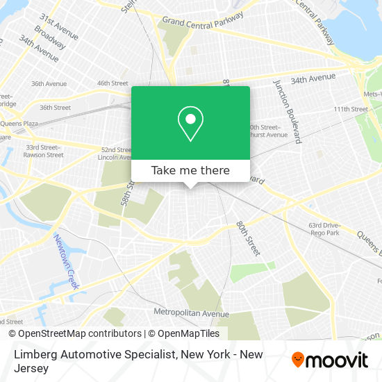 Limberg Automotive Specialist map