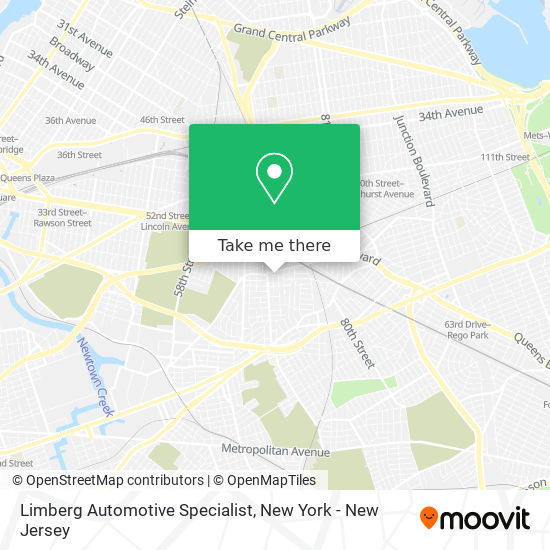 Mapa de Limberg Automotive Specialist