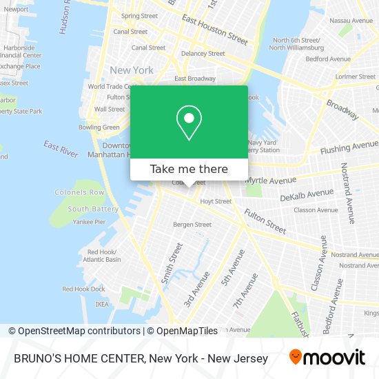 BRUNO'S HOME CENTER map