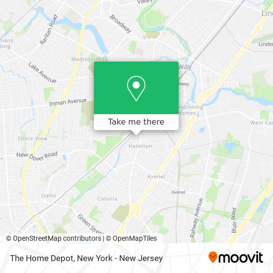 The Home Depot map