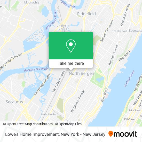 Lowe's Home Improvement map