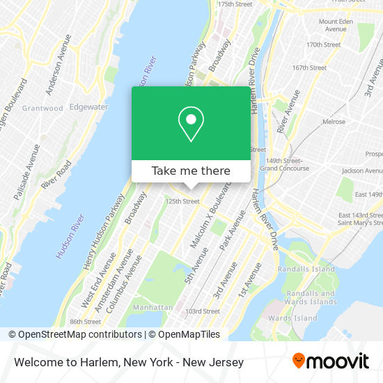 Welcome to Harlem map