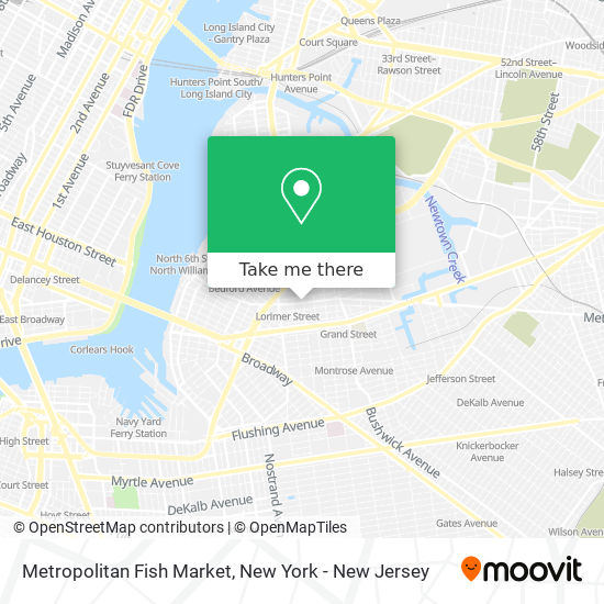 Metropolitan Fish Market map