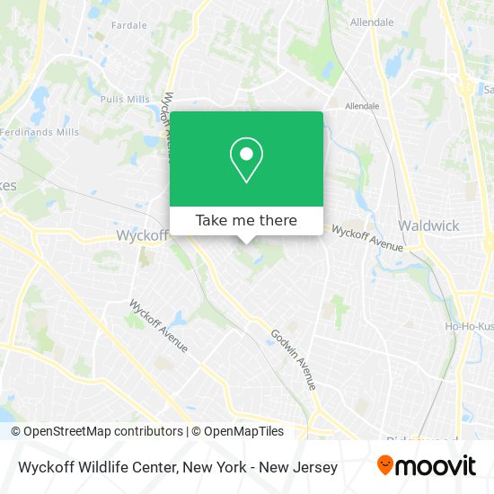 Wyckoff Wildlife Center map