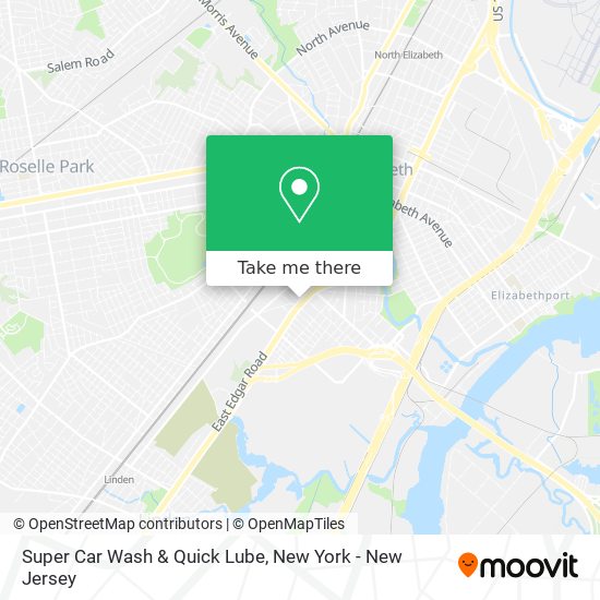 Super Car Wash & Quick Lube map