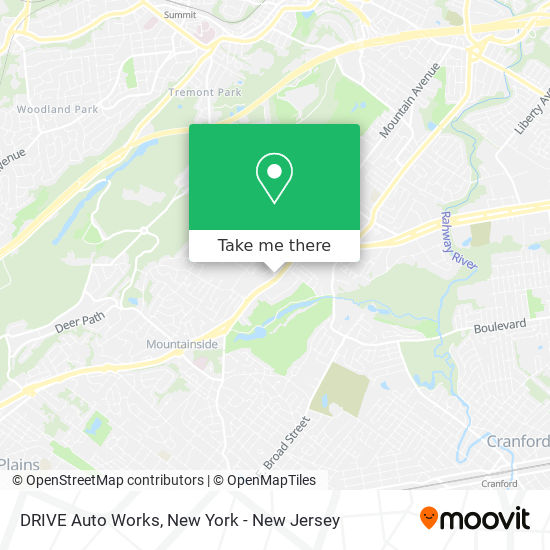 DRIVE Auto Works map