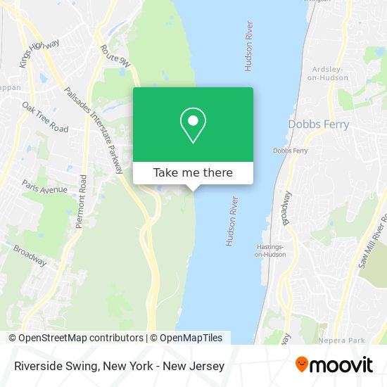 Riverside Swing map