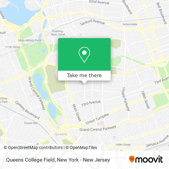 Queens College Field map