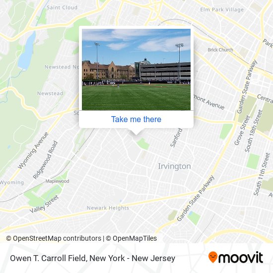 Mapa de Owen T. Carroll Field