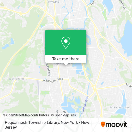 Pequannock Township Library map