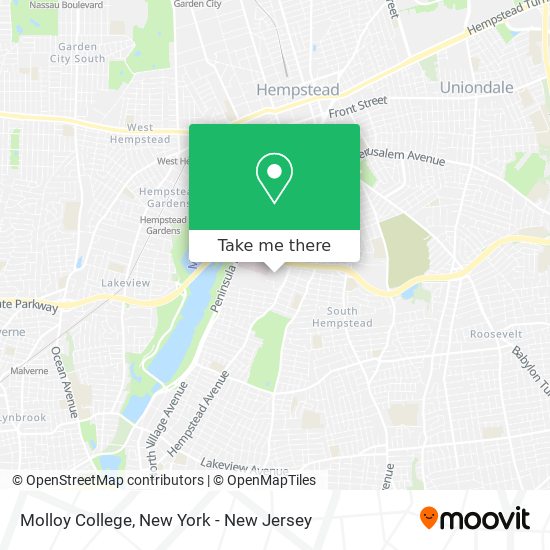 Molloy College map