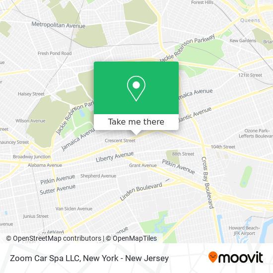 Zoom Car Spa LLC map