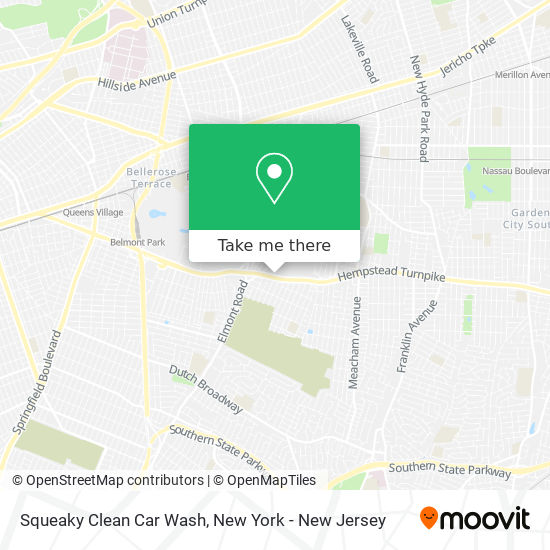 Mapa de Squeaky Clean Car Wash