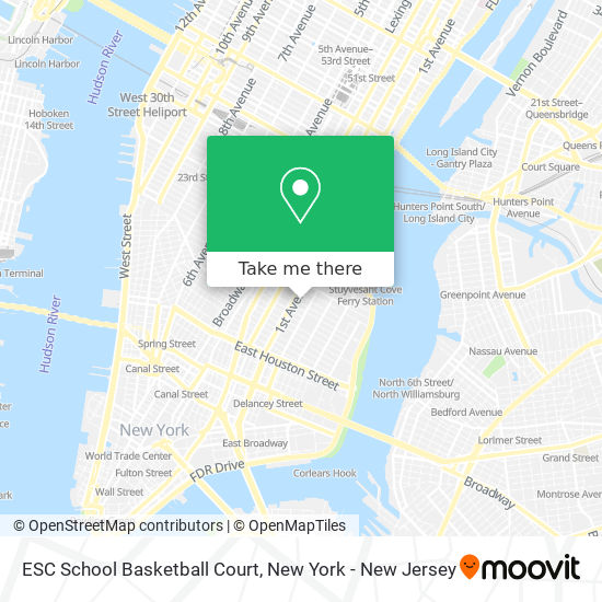 ESC School Basketball Court map