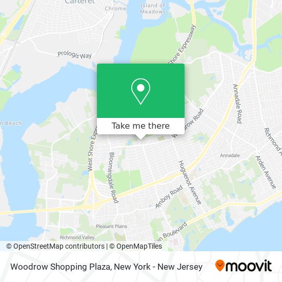 Woodrow Shopping Plaza map